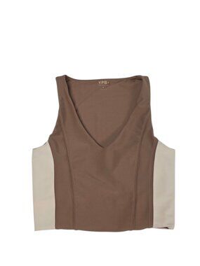 Abercrombie YPB, Your Personal Best Crop Tank, V-Neck, Size Medium